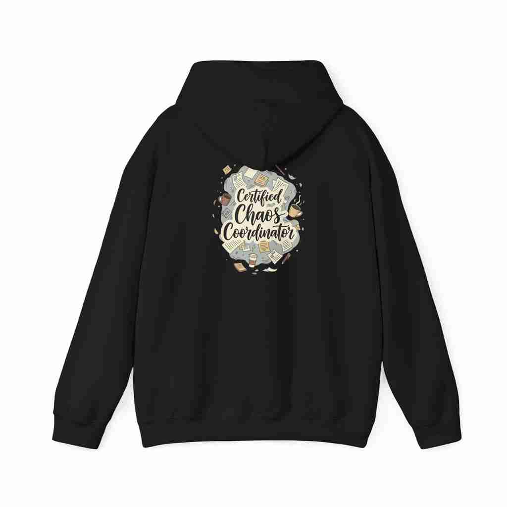 Chaos Coordinator Hoodie - Perfect Mom Teacher Gift for Everyday Comfort - Atlas Briefly