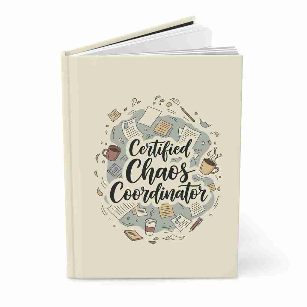 Chaos Coordinator Journal - Ideal Gift for Moms and Teachers - US VERSION - Atlas Briefly