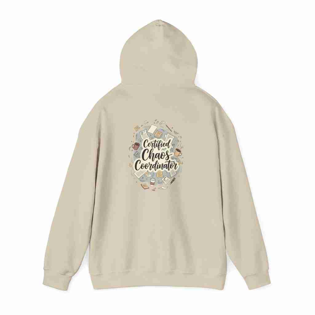 Chaos Coordinator Hoodie - Perfect Mom Teacher Gift for Everyday Comfort - Atlas Briefly