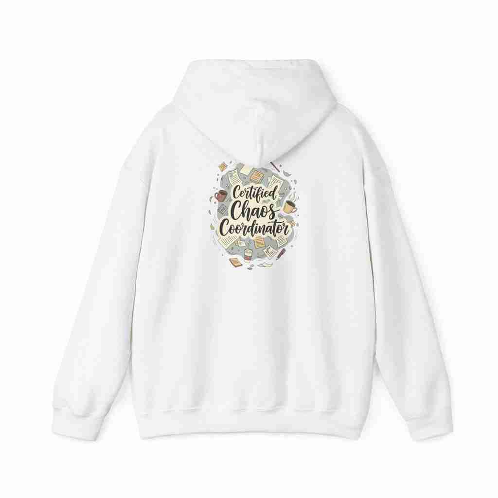 Chaos Coordinator Hoodie - Perfect Mom Teacher Gift for Everyday Comfort - Atlas Briefly