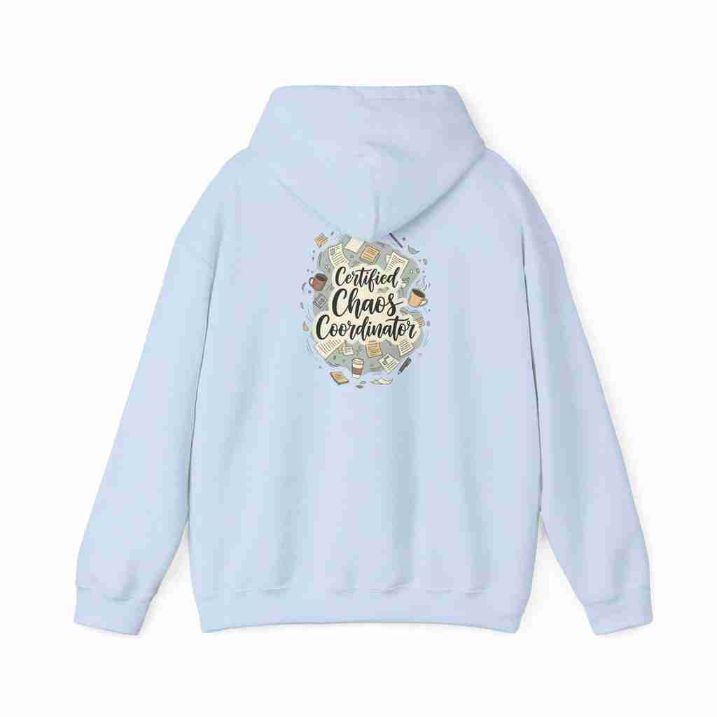 Chaos Coordinator Hoodie - Perfect Mom Teacher Gift for Everyday Comfort - Atlas Briefly