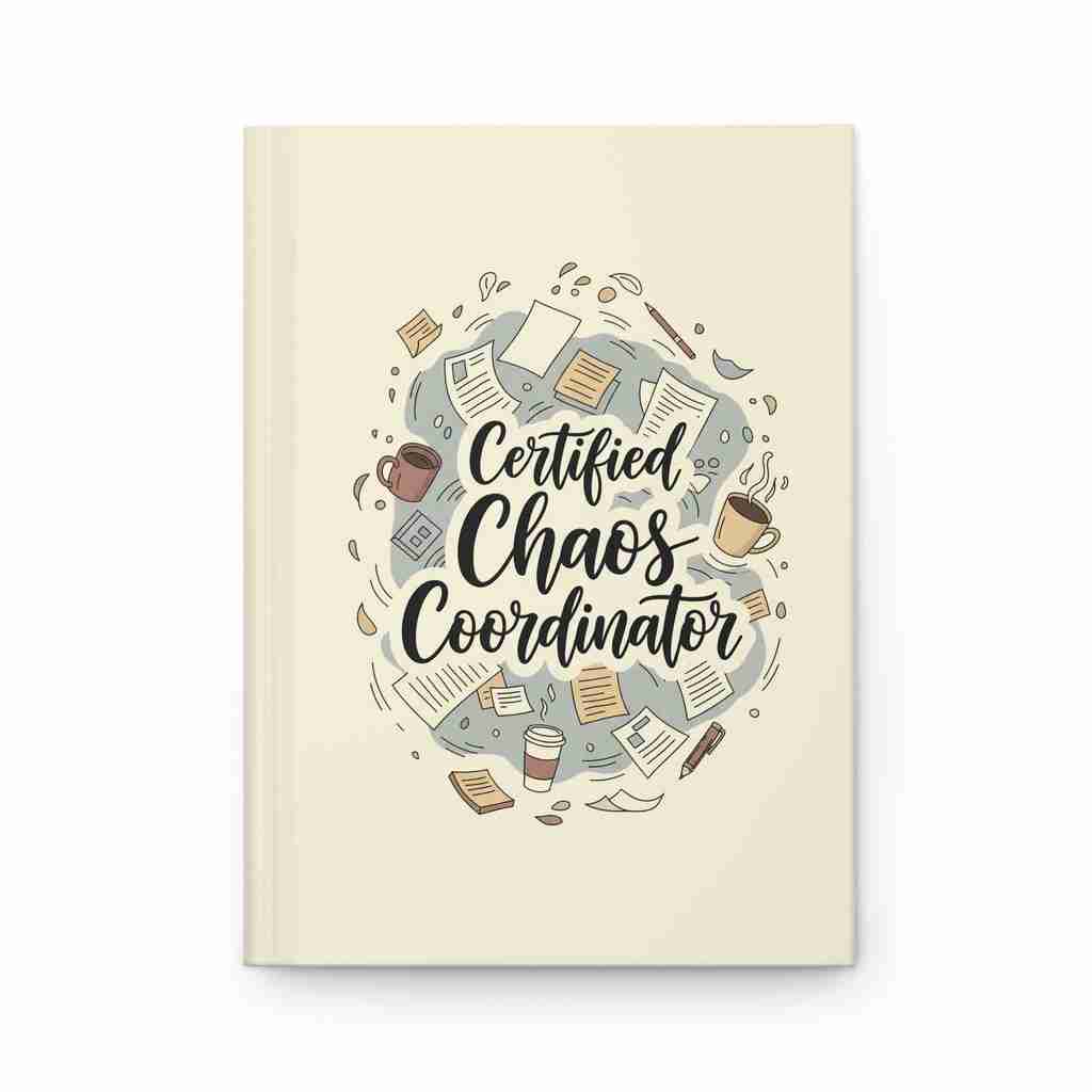 Chaos Coordinator Journal - Ideal Gift for Moms and Teachers - US VERSION - Atlas Briefly
