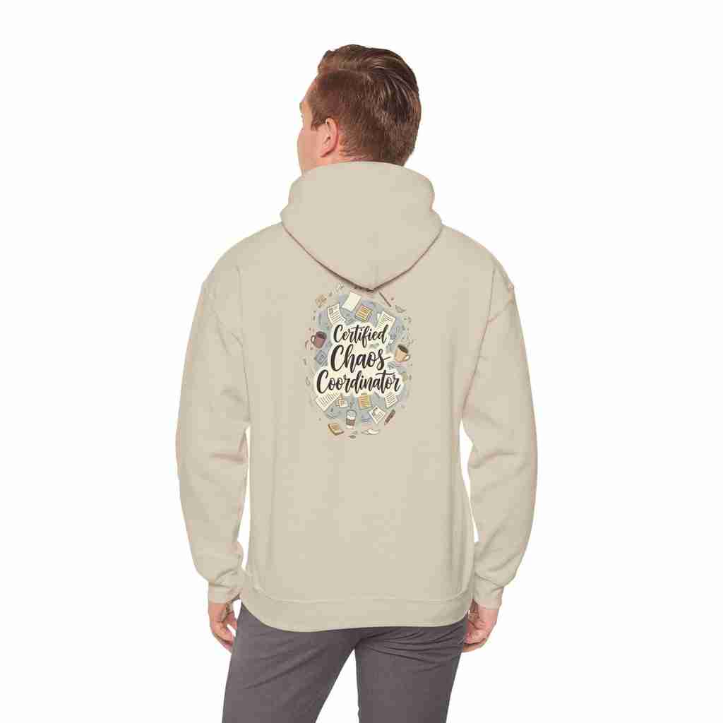 Chaos Coordinator Hoodie - Perfect Mom Teacher Gift for Everyday Comfort - Atlas Briefly