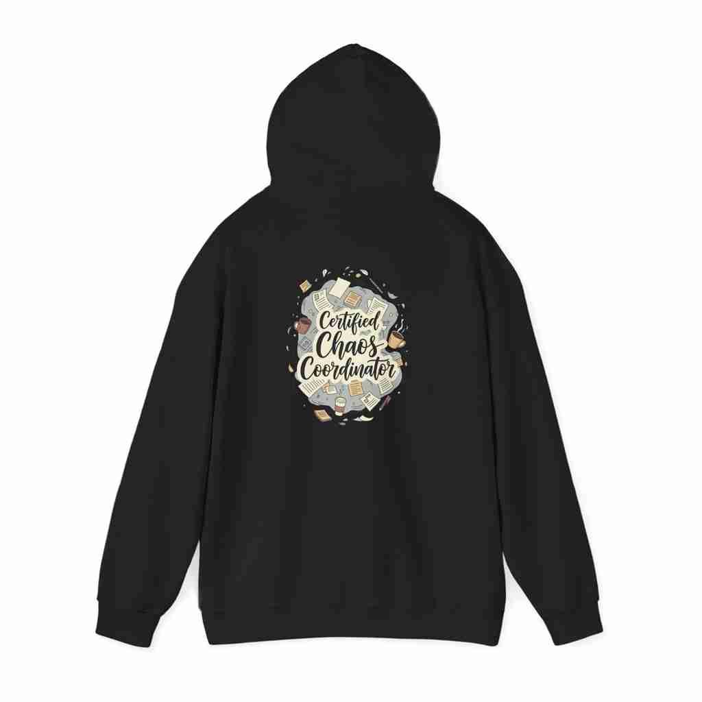 Chaos Coordinator Hoodie - Perfect Mom Teacher Gift for Everyday Comfort - Atlas Briefly