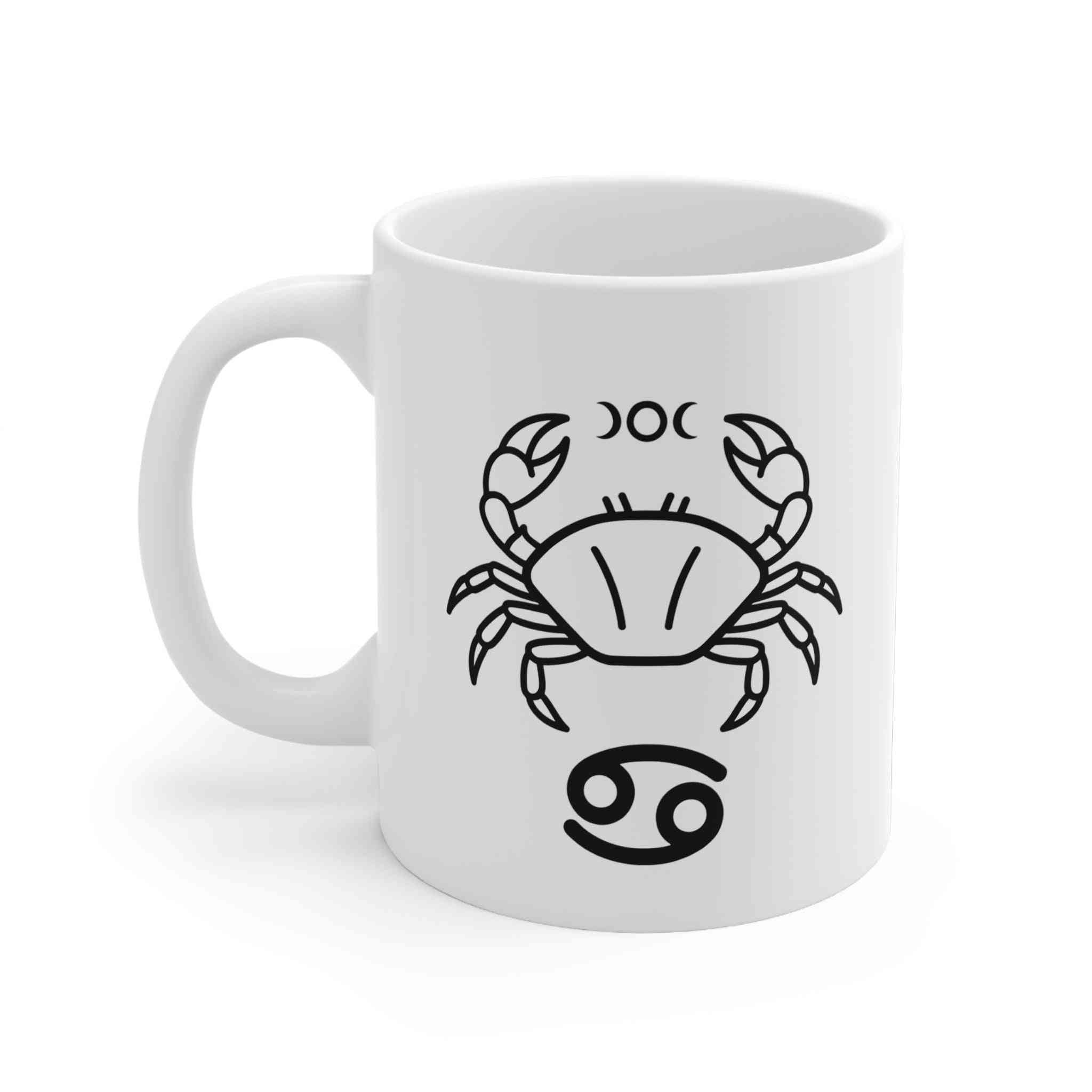 Zodiac Mug - Cancer Minimalist Design Gift