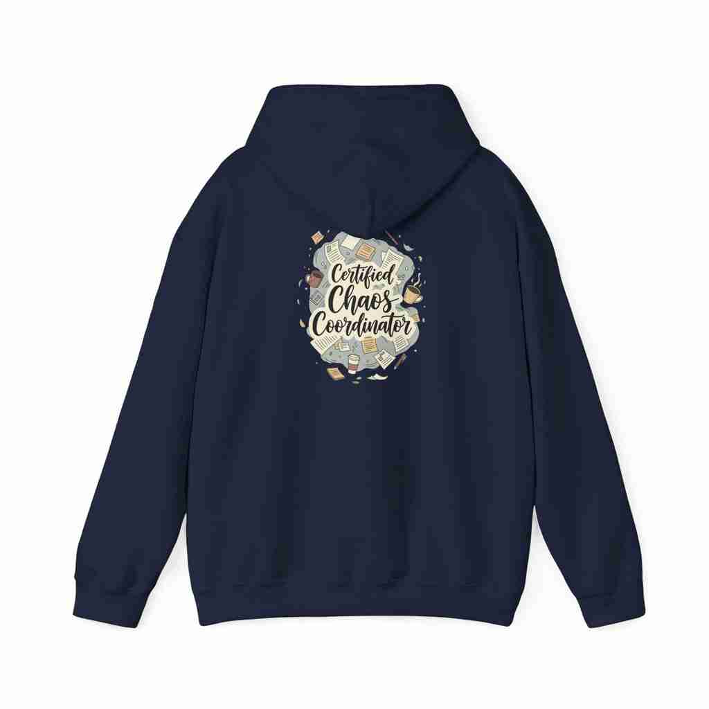 Chaos Coordinator Hoodie - Perfect Mom Teacher Gift for Everyday Comfort - Atlas Briefly