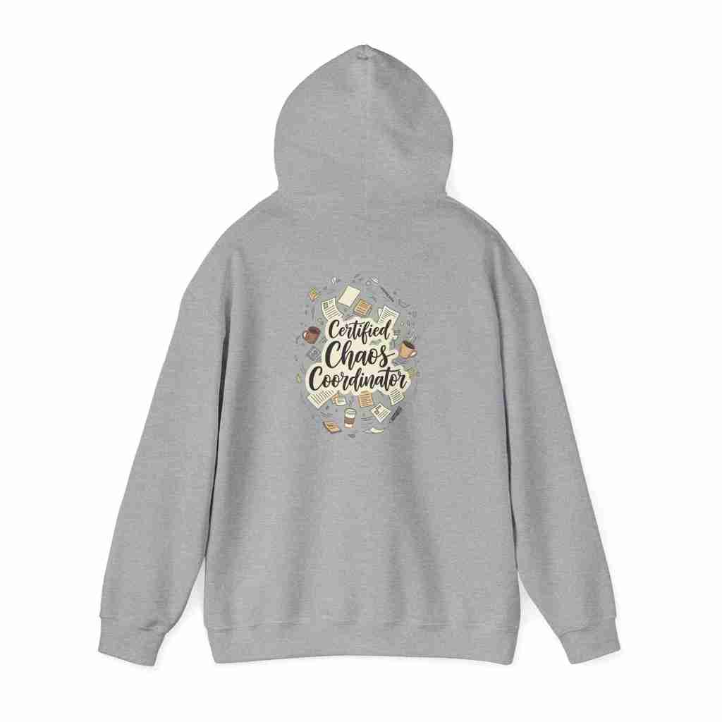Chaos Coordinator Hoodie - Perfect Mom Teacher Gift for Everyday Comfort - Atlas Briefly