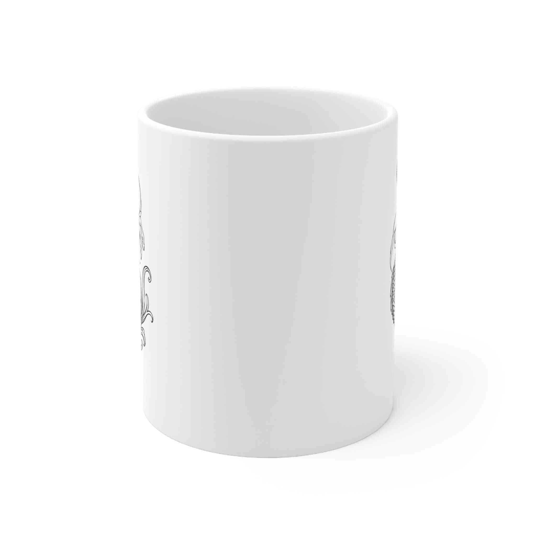 Zodiac Mug - Capricorn Minimalist Design Gift