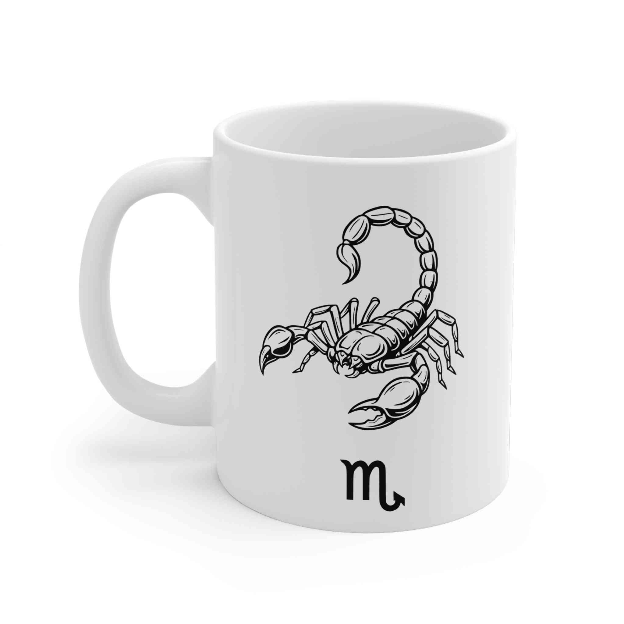 Mug Scorpio Zodiac Minimalist Design 11oz Horoscope - Stylish Scorpio Zodiac Mug