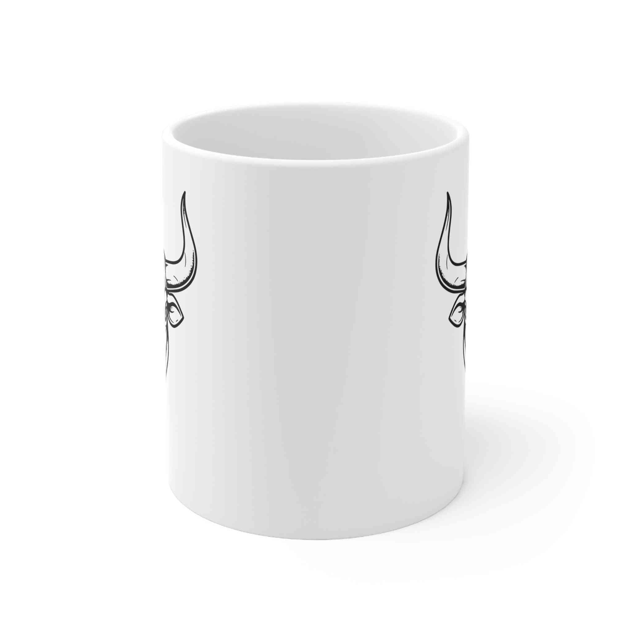 Zodiac Mug - Taurus Minimalist Design Gift