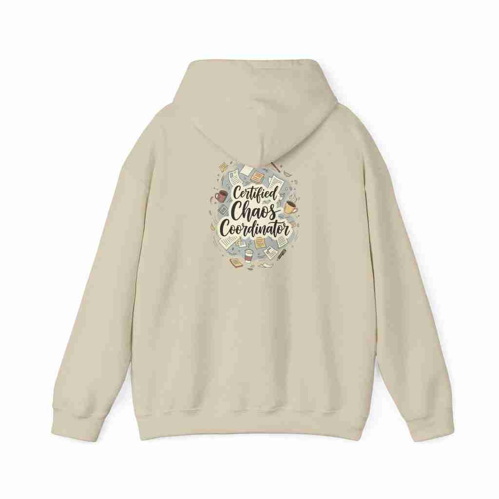 Chaos Coordinator Hoodie - Perfect Mom Teacher Gift for Everyday Comfort - Atlas Briefly