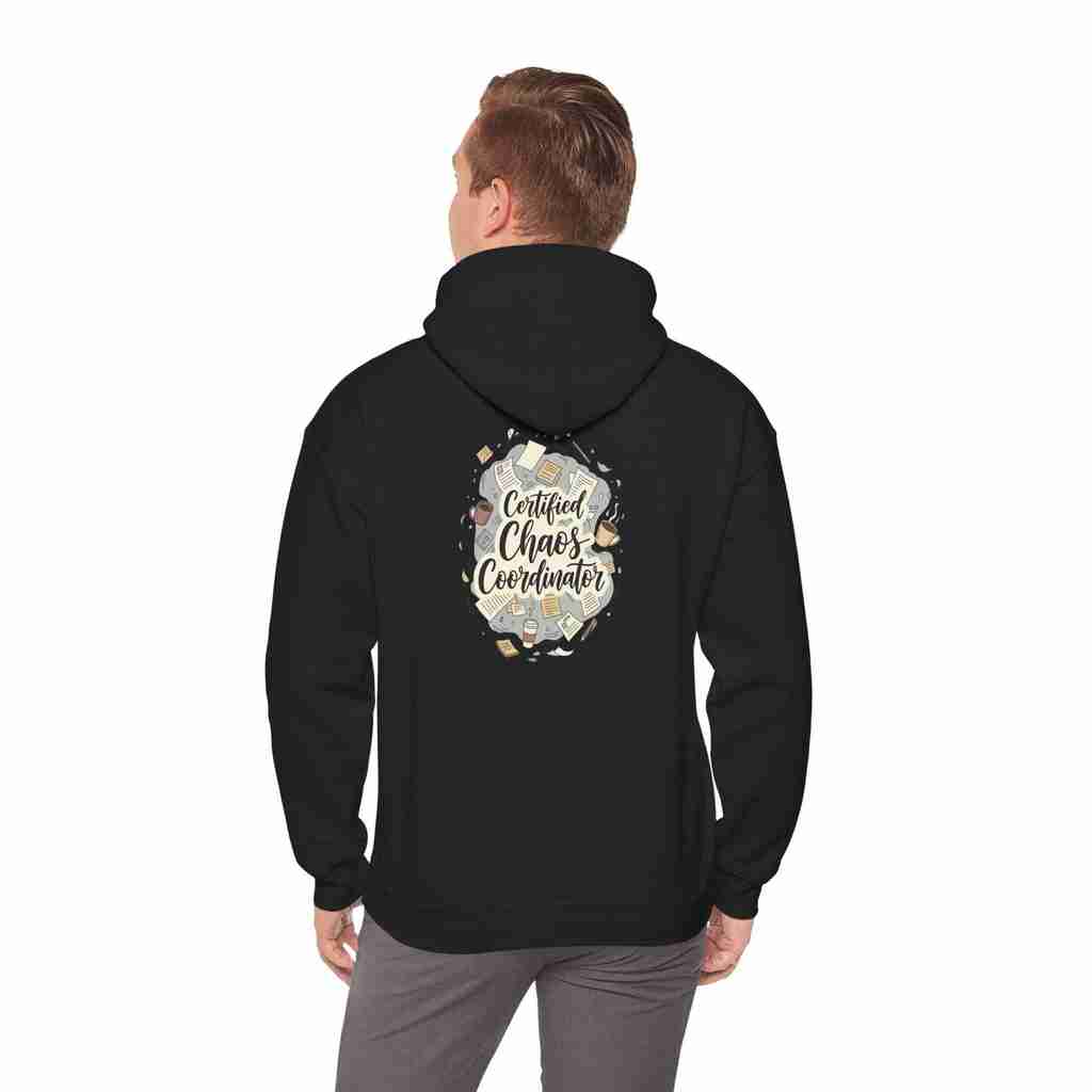 Chaos Coordinator Hoodie - Perfect Mom Teacher Gift for Everyday Comfort - Atlas Briefly