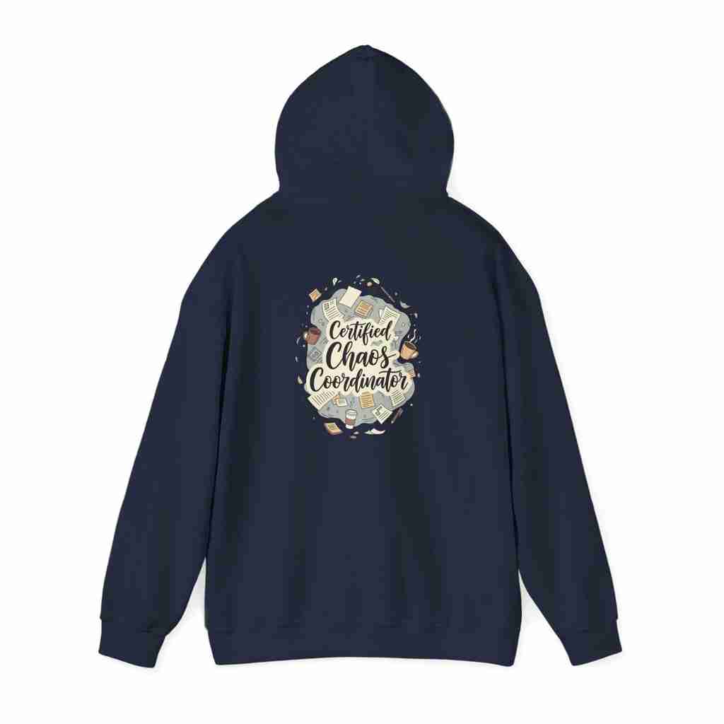 Chaos Coordinator Hoodie - Perfect Mom Teacher Gift for Everyday Comfort - Atlas Briefly