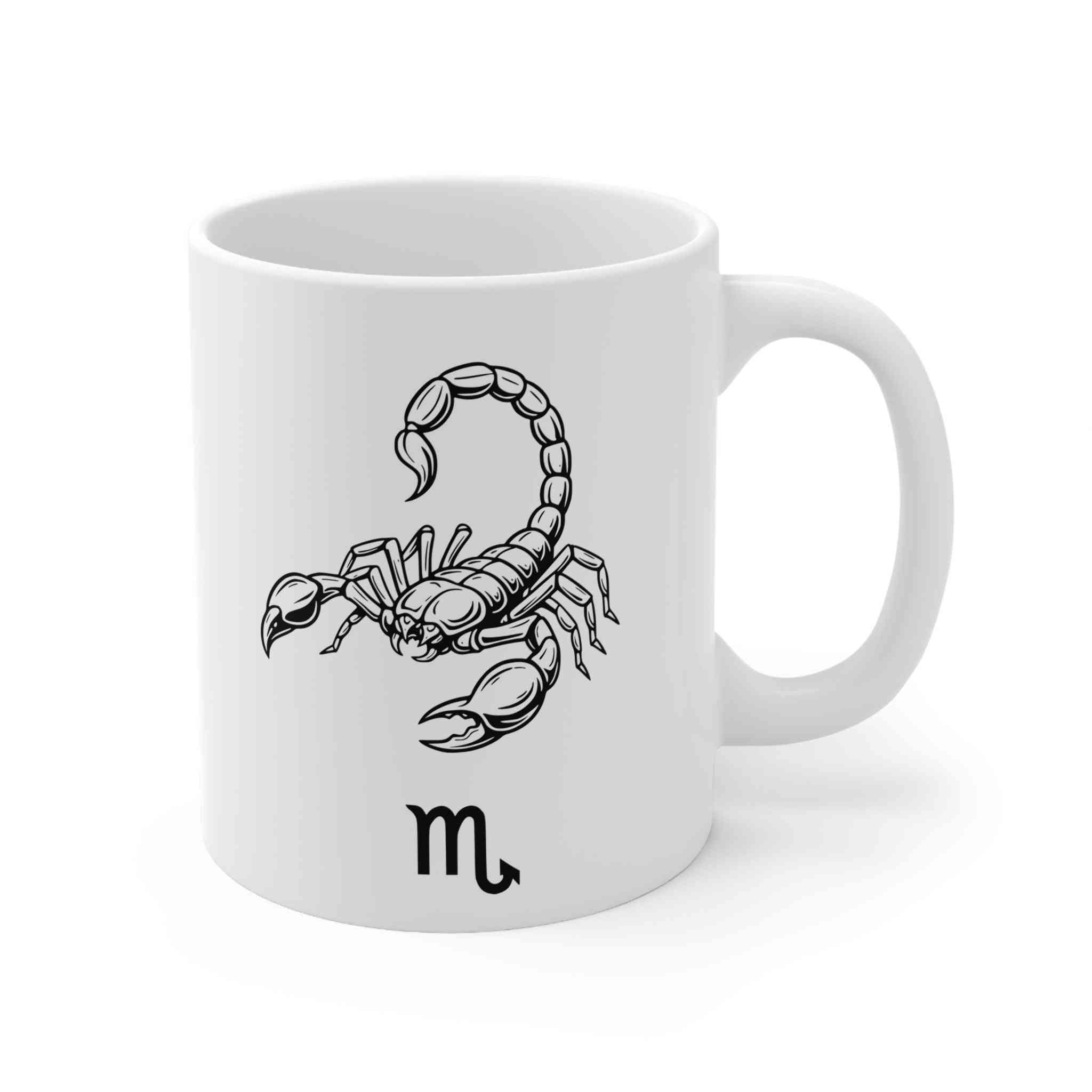 Mug Scorpio Zodiac Minimalist Design 11oz Horoscope - Stylish Scorpio Zodiac Mug