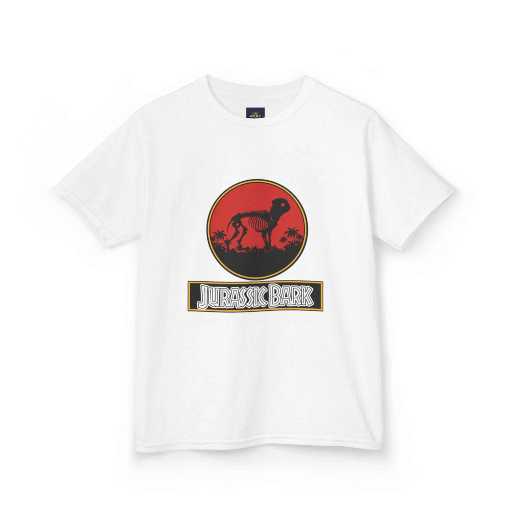 Kids Pug Jurassic Bark T-Shirt - Fun Dog & Dinosaur Tee for Kids with Worldwide Shipping - Atlas Briefly