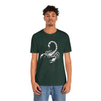 Scorpio Zodiac Tee - Unisex Minimalist Black and White Design