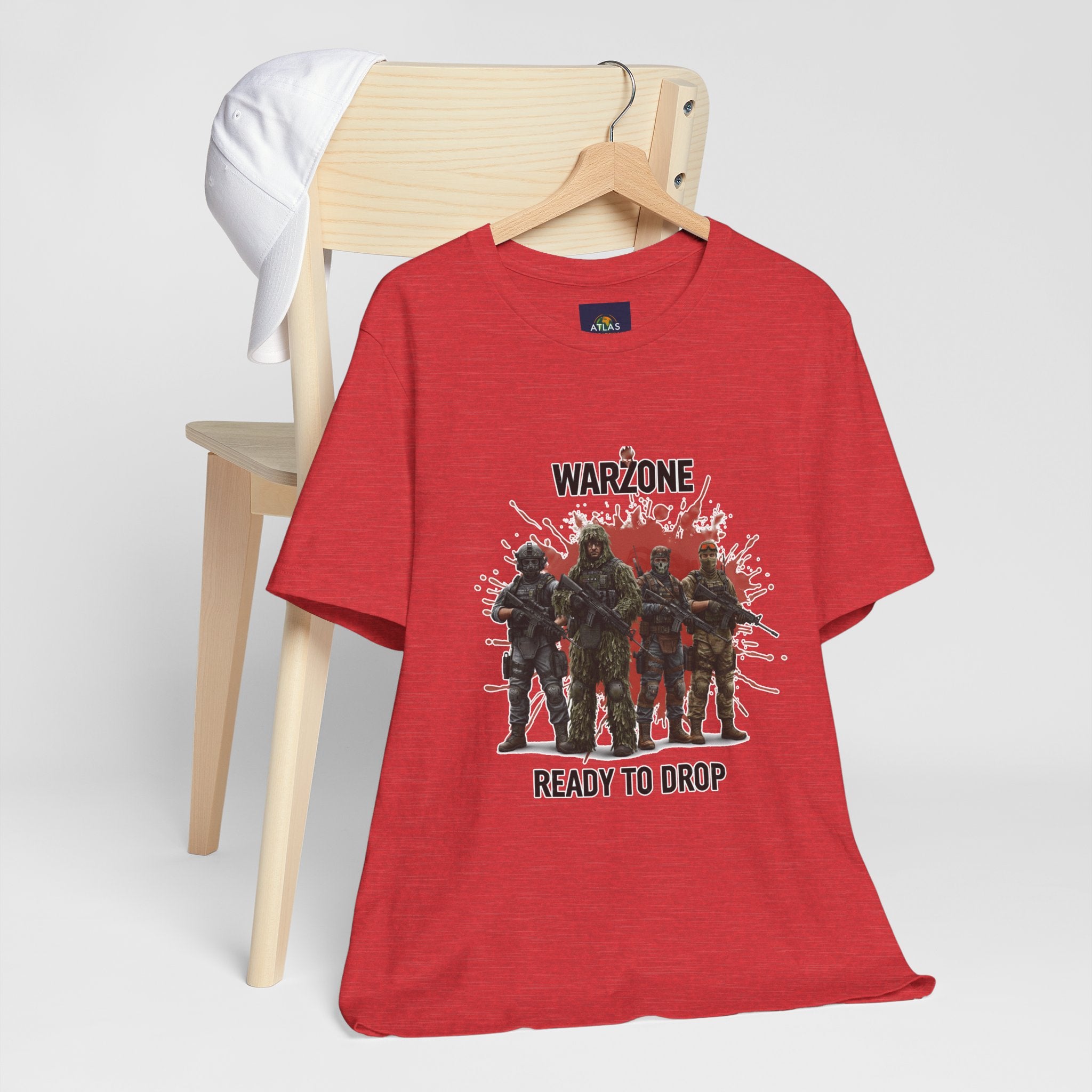 Warzone Drop T-shirt for Squad's Fashion Sense and Diverse K/D Ratio