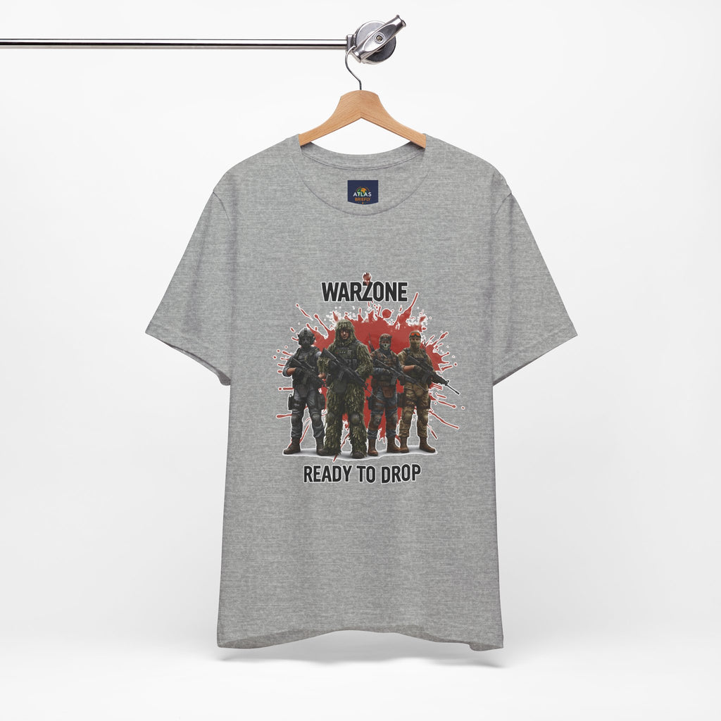 Warzone Drop T-shirt for Squad's Fashion Sense and Diverse K/D Ratio