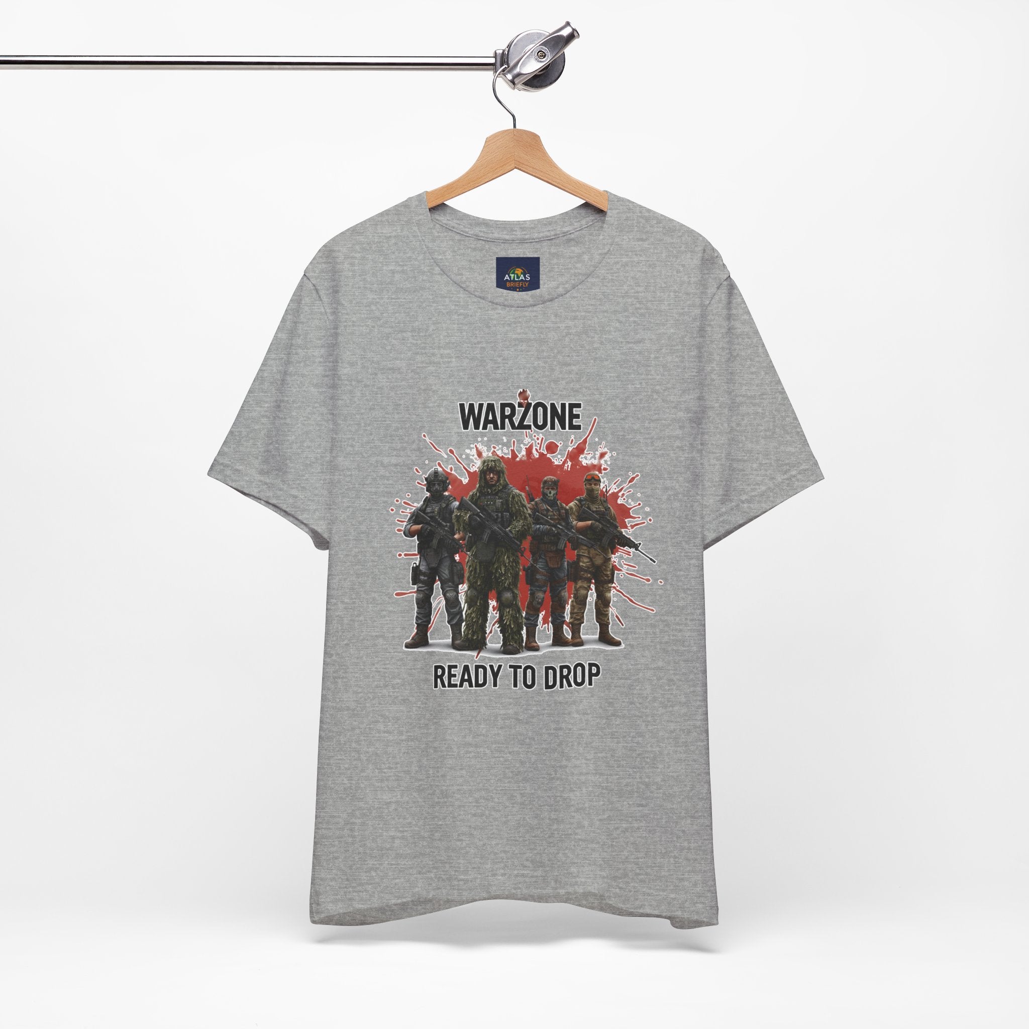 Warzone Drop T-shirt for Squad's Fashion Sense and Diverse K/D Ratio