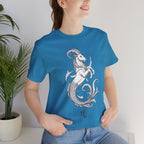Capricorn Zodiac Tee - Unisex Minimalist Horoscope Shirt in Black and White