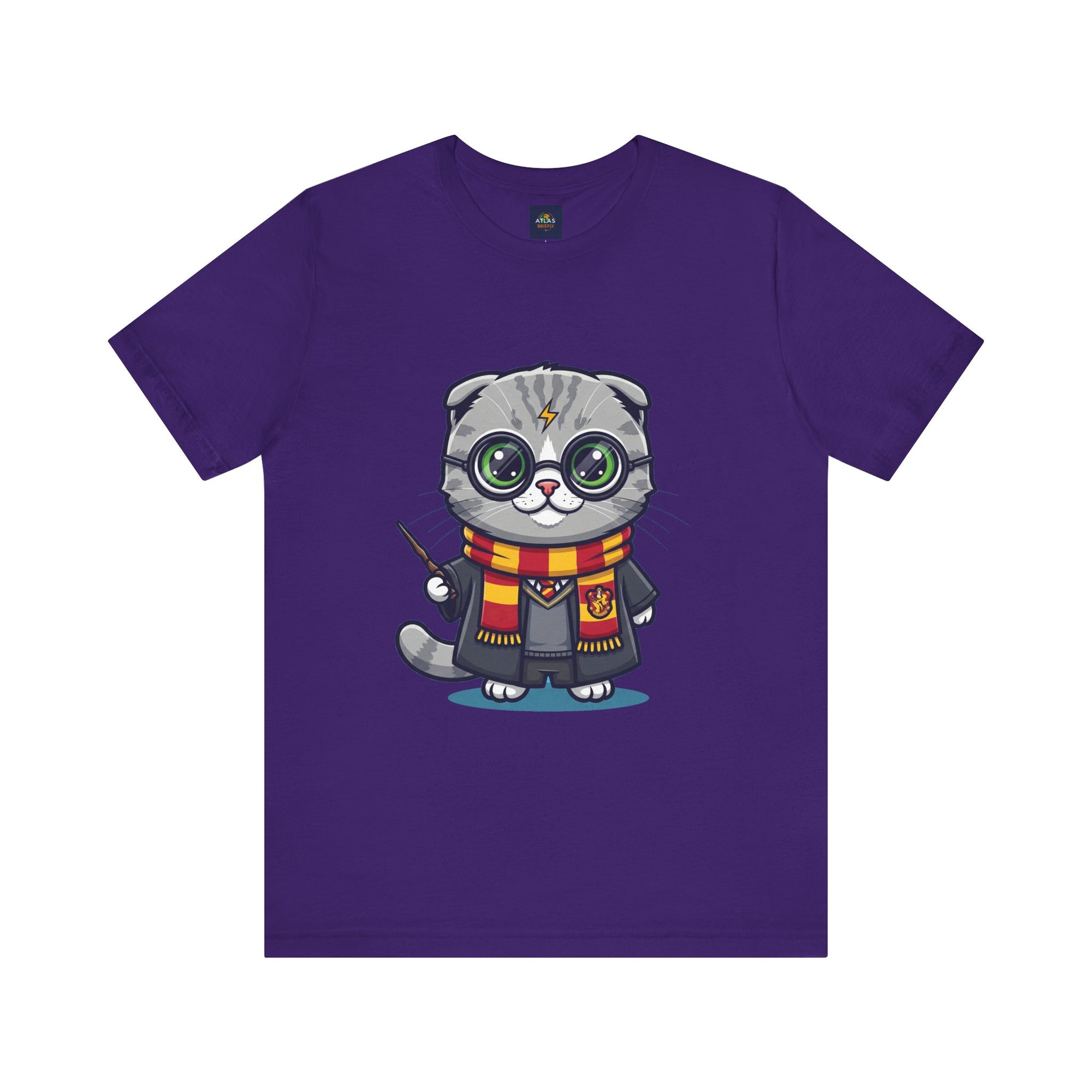 Griffinclaw Harry Potter T-Shirt - Funny Wizarding World Tee | Cute Potter Cat Gift - Atlas Briefly