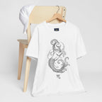 Capricorn Zodiac Tee - Unisex Minimalist Horoscope Shirt in Black and White