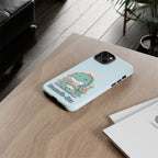 NamasTe-Rex Meditating Dinosaur Phone Case - Funny Yoga T-Rex Mobile Cover | Zen Tech Gift - Atlas Briefly