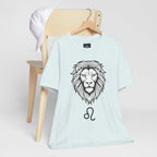 Leo Zodiac T-shirt- Black & White Leo unisex Shirt