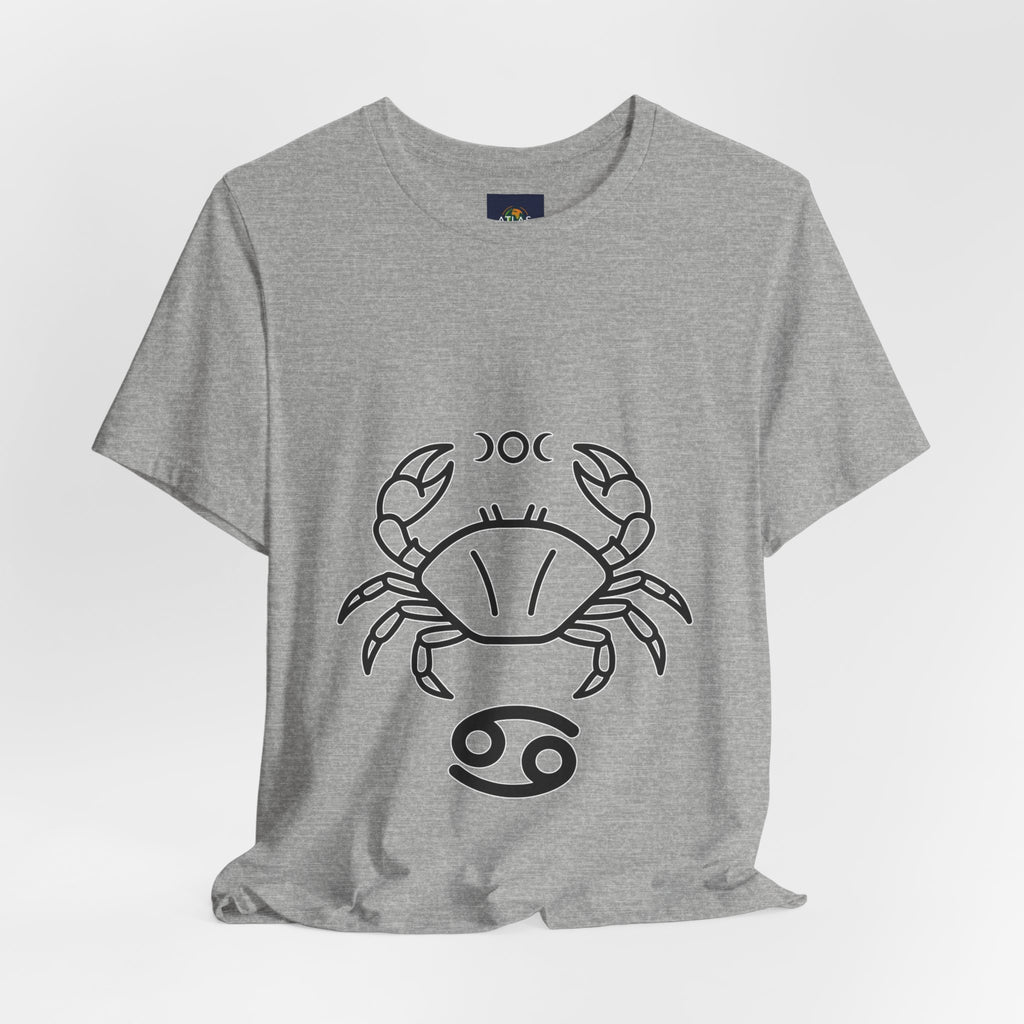 Cancer Horoscope T-Shirt - Stylish Astrology Tee for Cancer Zodiac Sign