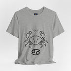 Cancer Horoscope T-Shirt - Stylish Astrology Tee for Cancer Zodiac Sign