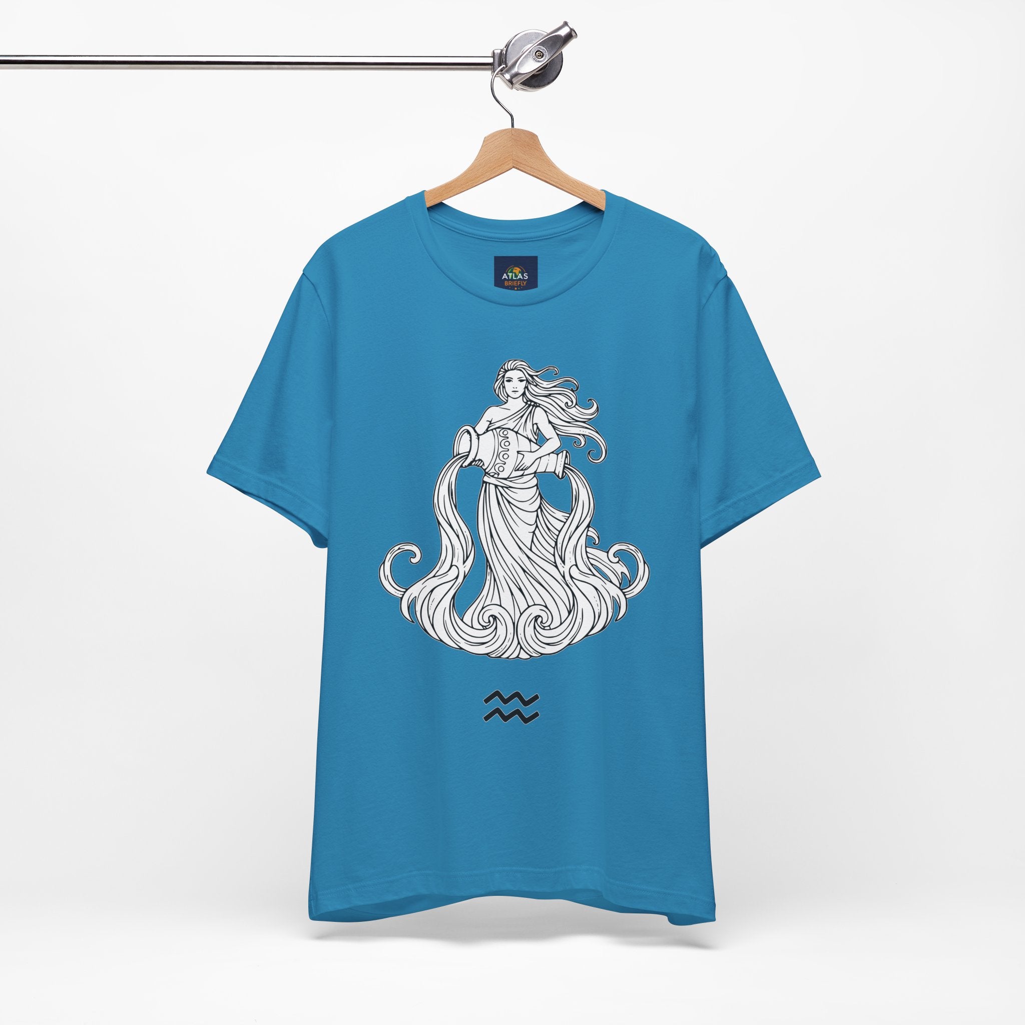 Aquarius Zodiac Tee - Unisex Astrology T-Shirt for Trendy Style