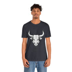 Taurus Zodiac T-Shirt - Minimalist Black and White Unisex T-Shirt