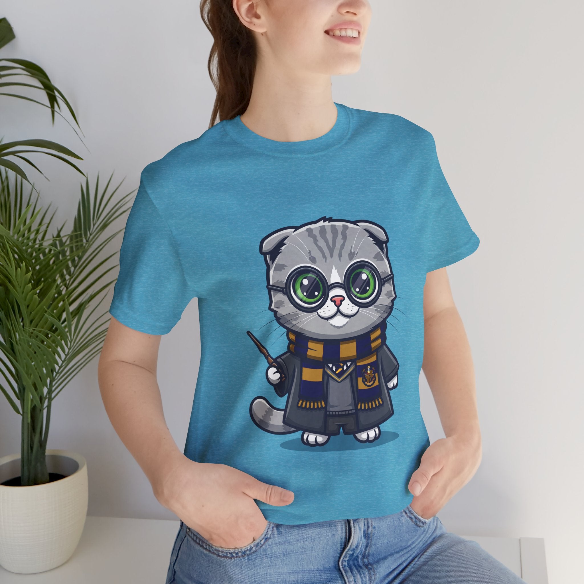 Ravenpaw Harry Potter T-Shirt - Funny Wizarding World Tee | Cute Potter Cat Gift - Atlas Briefly