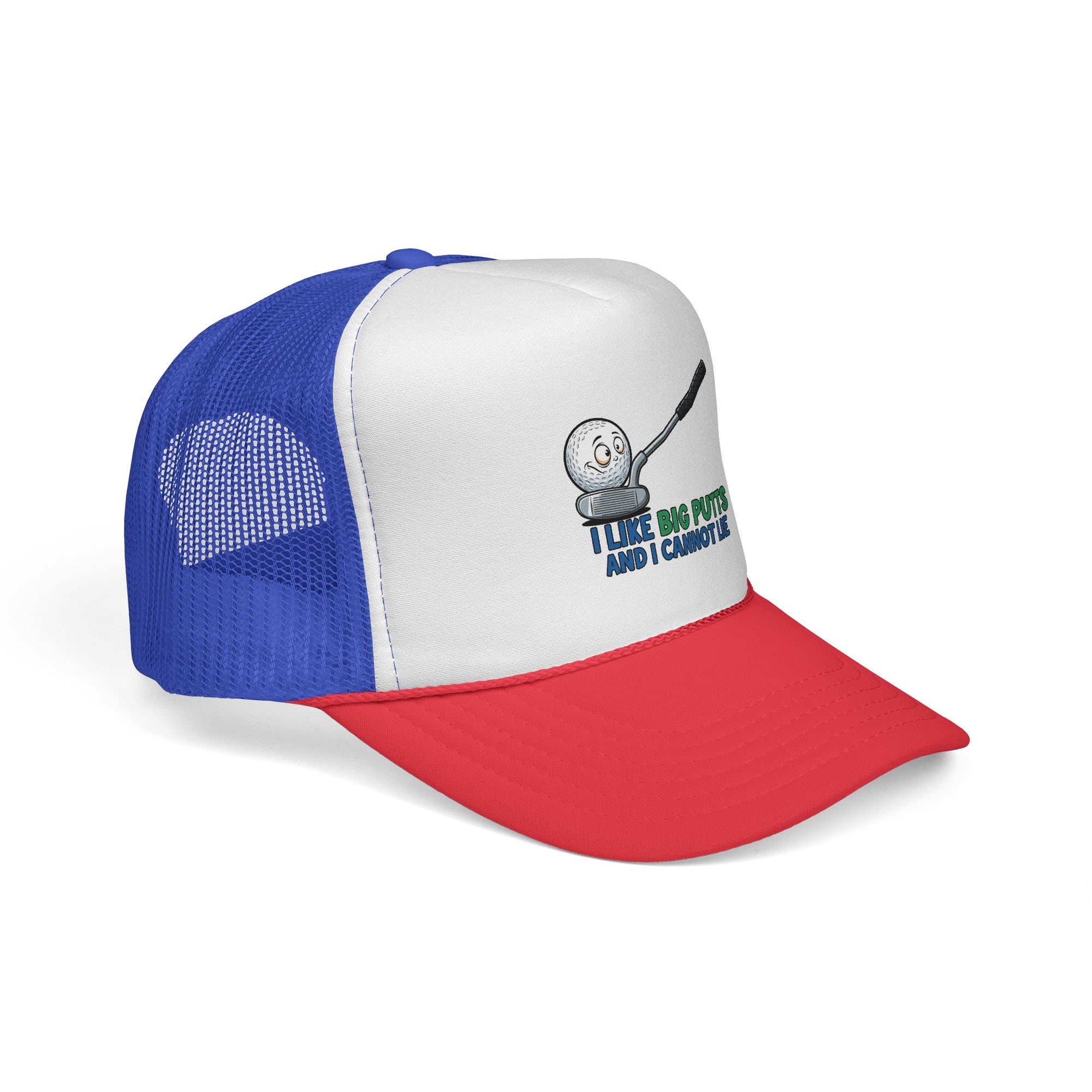 I Like Big Putts Golf Trucker Cap - Funny Golf Hat | Hilarious Golfer Gift - Atlas Briefly
