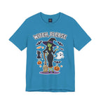 Witch Please Halloween T-Shirt - Sassy Witch Tee with Pumpkin Design | Funny Halloween Shirt - Atlas Briefly