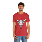 Taurus Zodiac T-Shirt - Minimalist Black and White Unisex T-Shirt