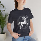 Sagittarius Zodiac Tee for Unisex Wear