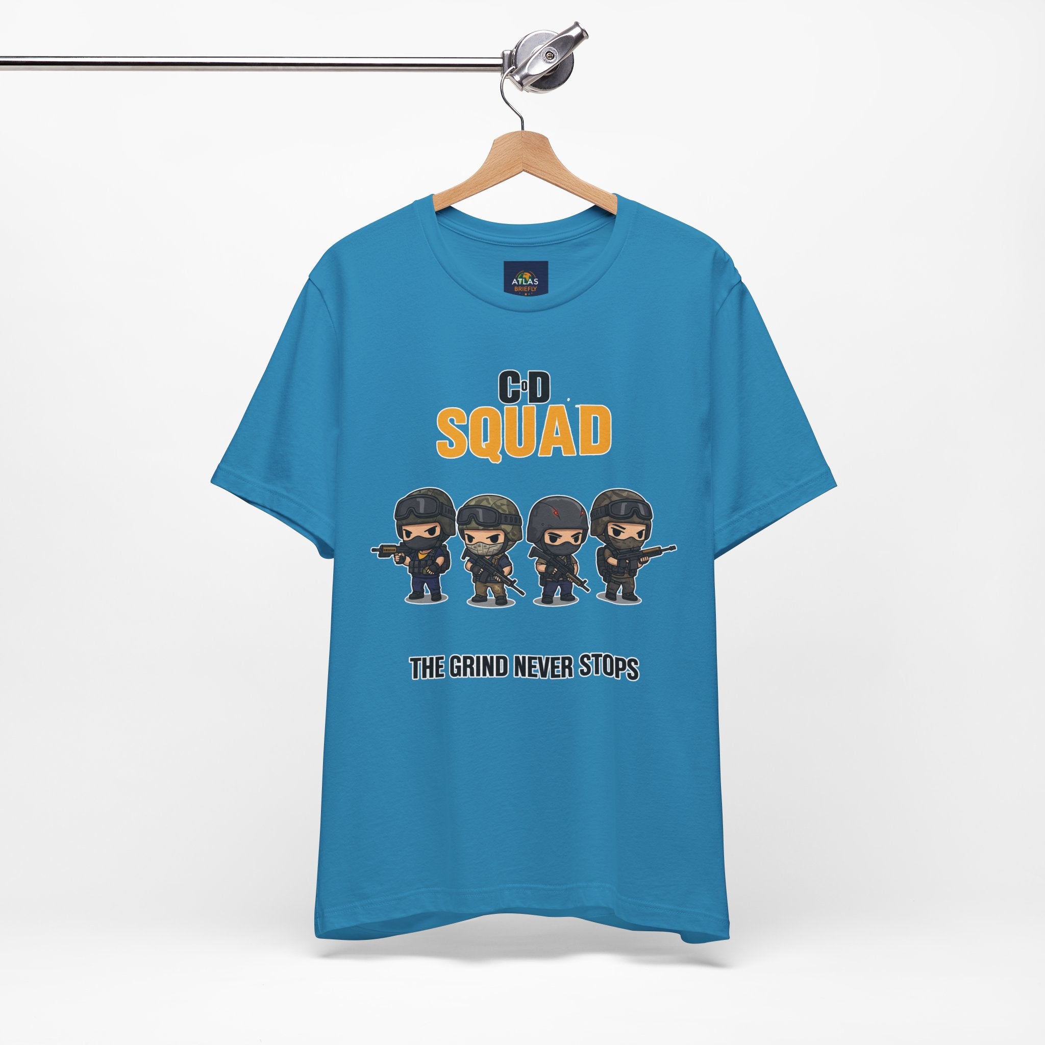 CoD Squad Tee for Gamers: The Grind Never Stops