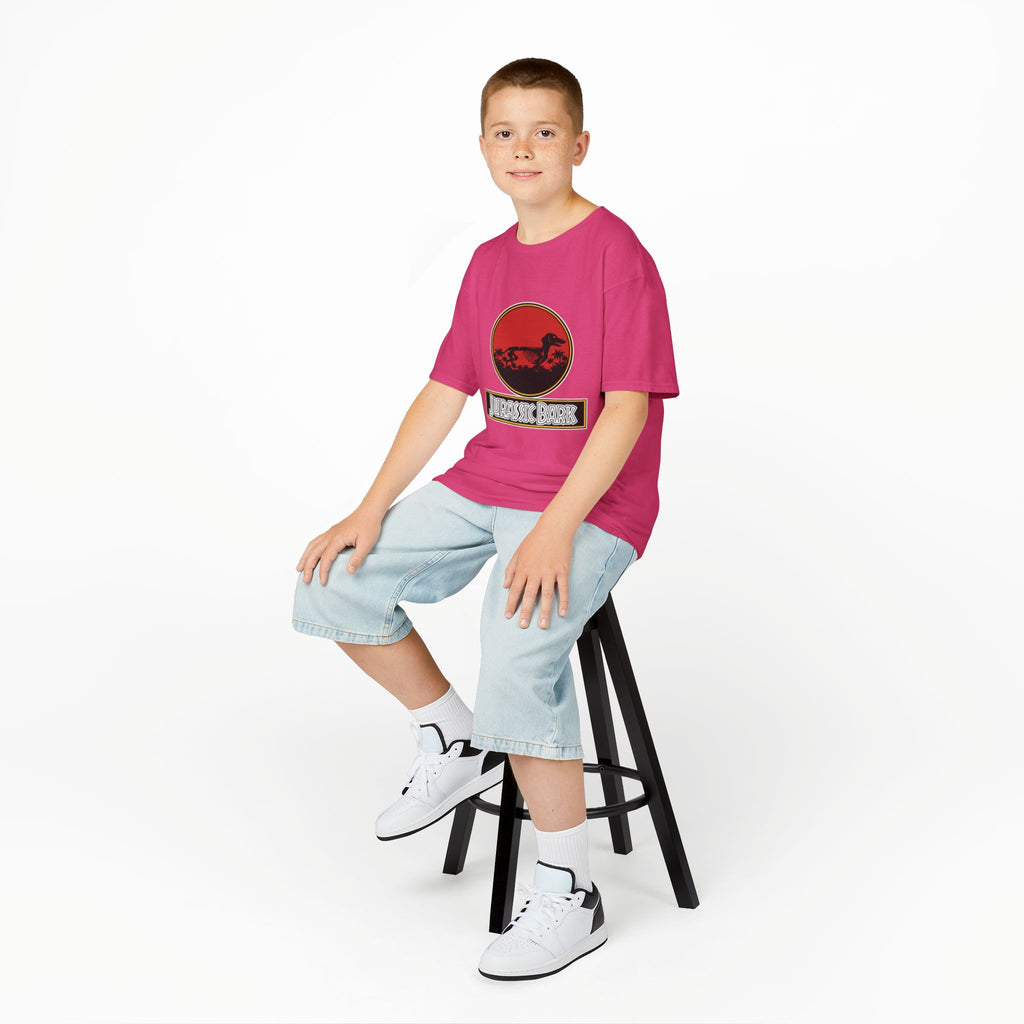Kids Dachshund T-Shirt - Jurassic Bark Wiener Dog Tee