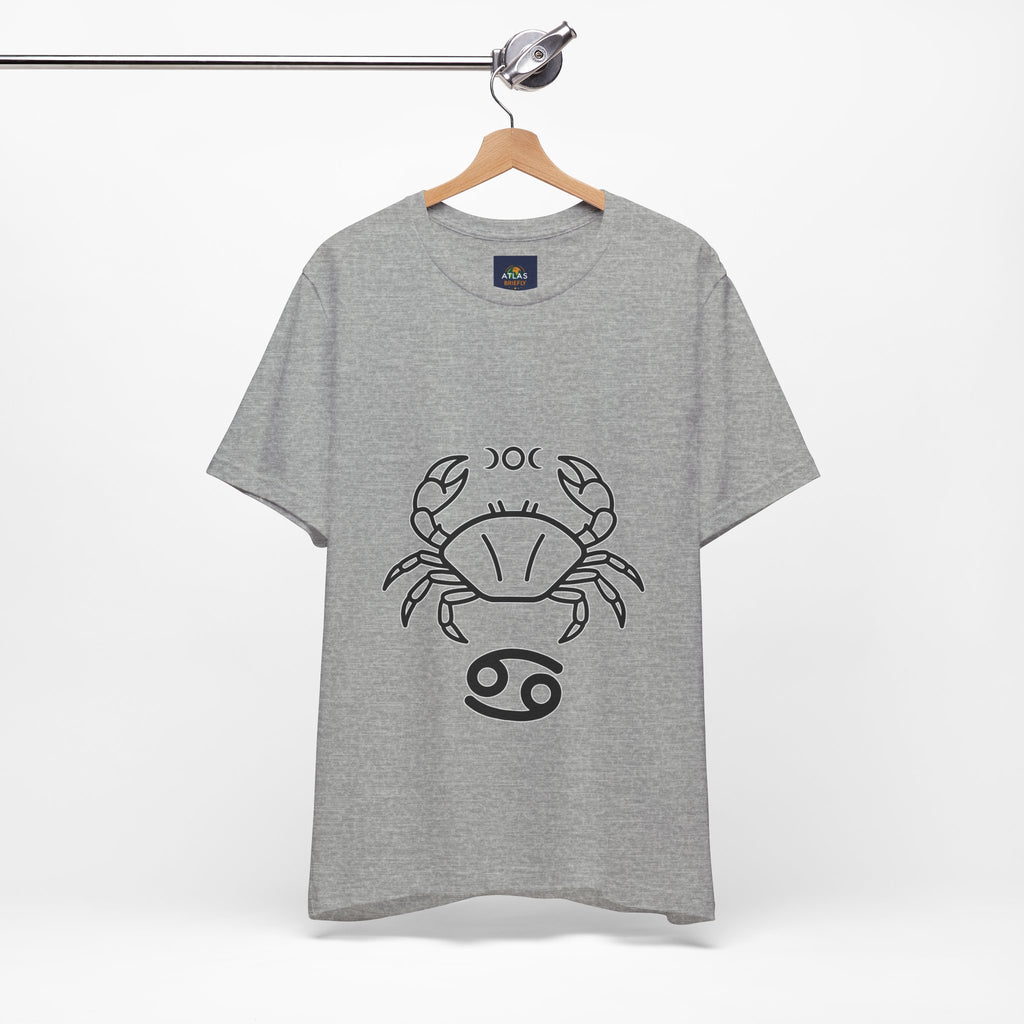 Cancer Horoscope T-Shirt - Stylish Astrology Tee for Cancer Zodiac Sign