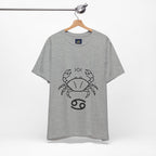 Cancer Horoscope T-Shirt - Stylish Astrology Tee for Cancer Zodiac Sign