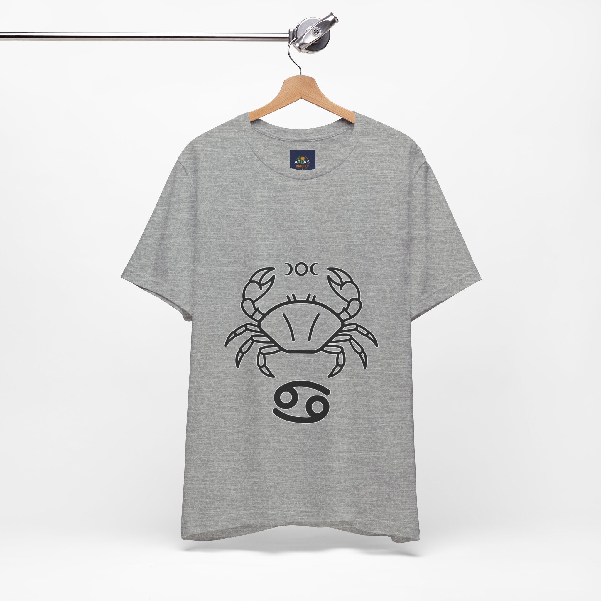 Cancer Horoscope T-Shirt - Stylish Astrology Tee for Cancer Zodiac Sign
