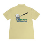 I Like Big Putts Golf Polo Shirt - Funny Golf Gift | Hilarious Golfer Apparel - Atlas Briefly
