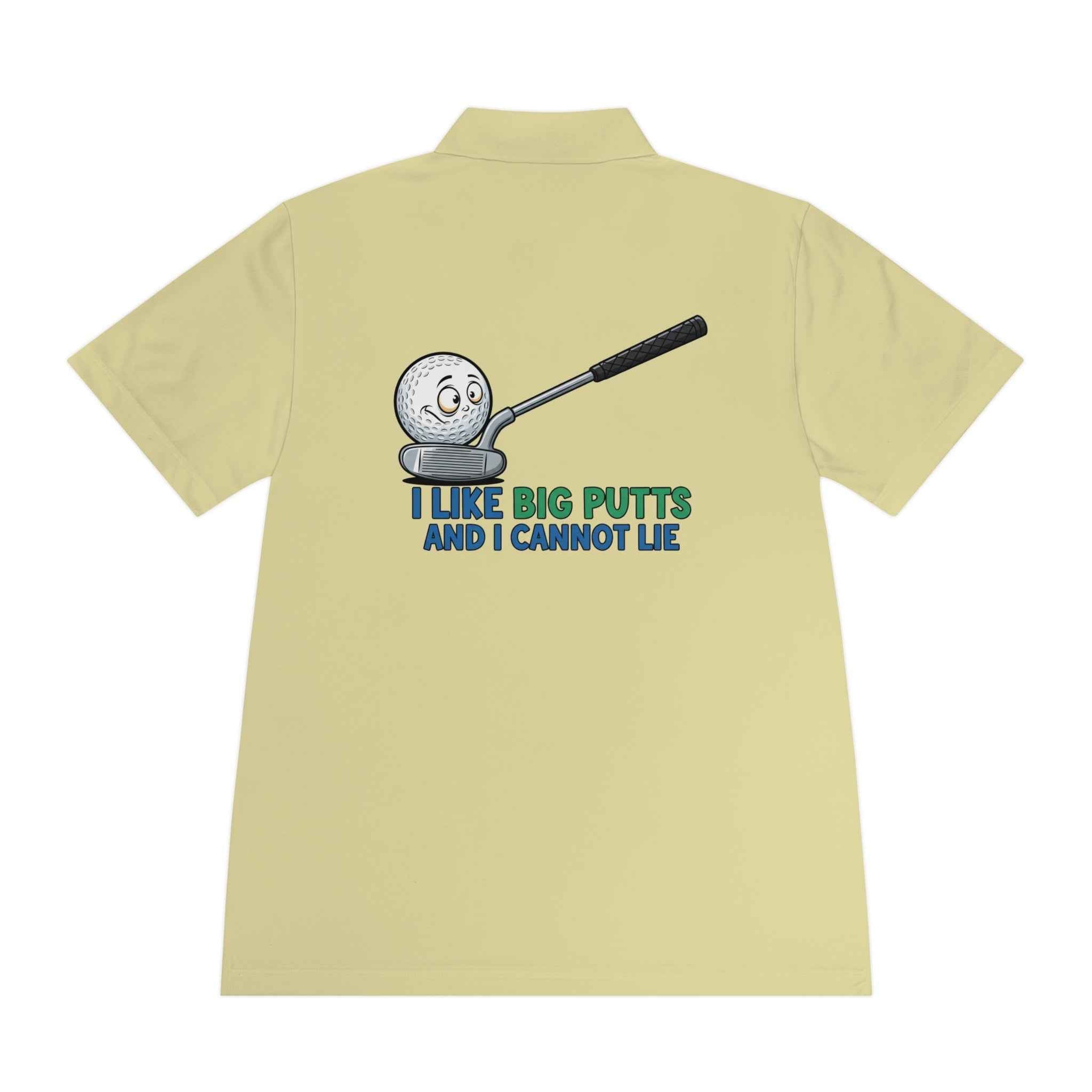 Big Putts Golf Polo Shirt - Perfect Funny Golf Gift for Golf Lovers - Atlas Briefly