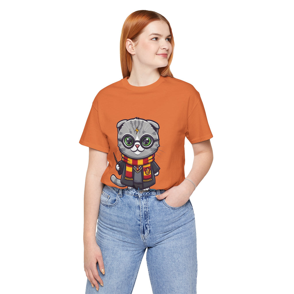 Griffinclaw Harry Potter T-Shirt - Funny Wizarding World Tee | Cute Potter Cat Gift - Atlas Briefly
