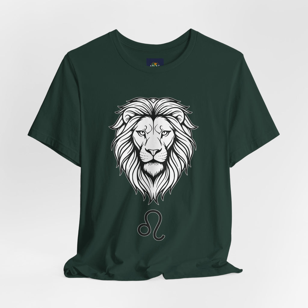 Leo Zodiac T-shirt- Black & White Leo unisex Shirt