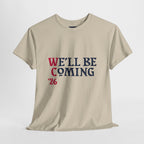 "We'll Be Coming '26" Scotland World Cup T-Shirt | Premium Tartan Army Fan Gear