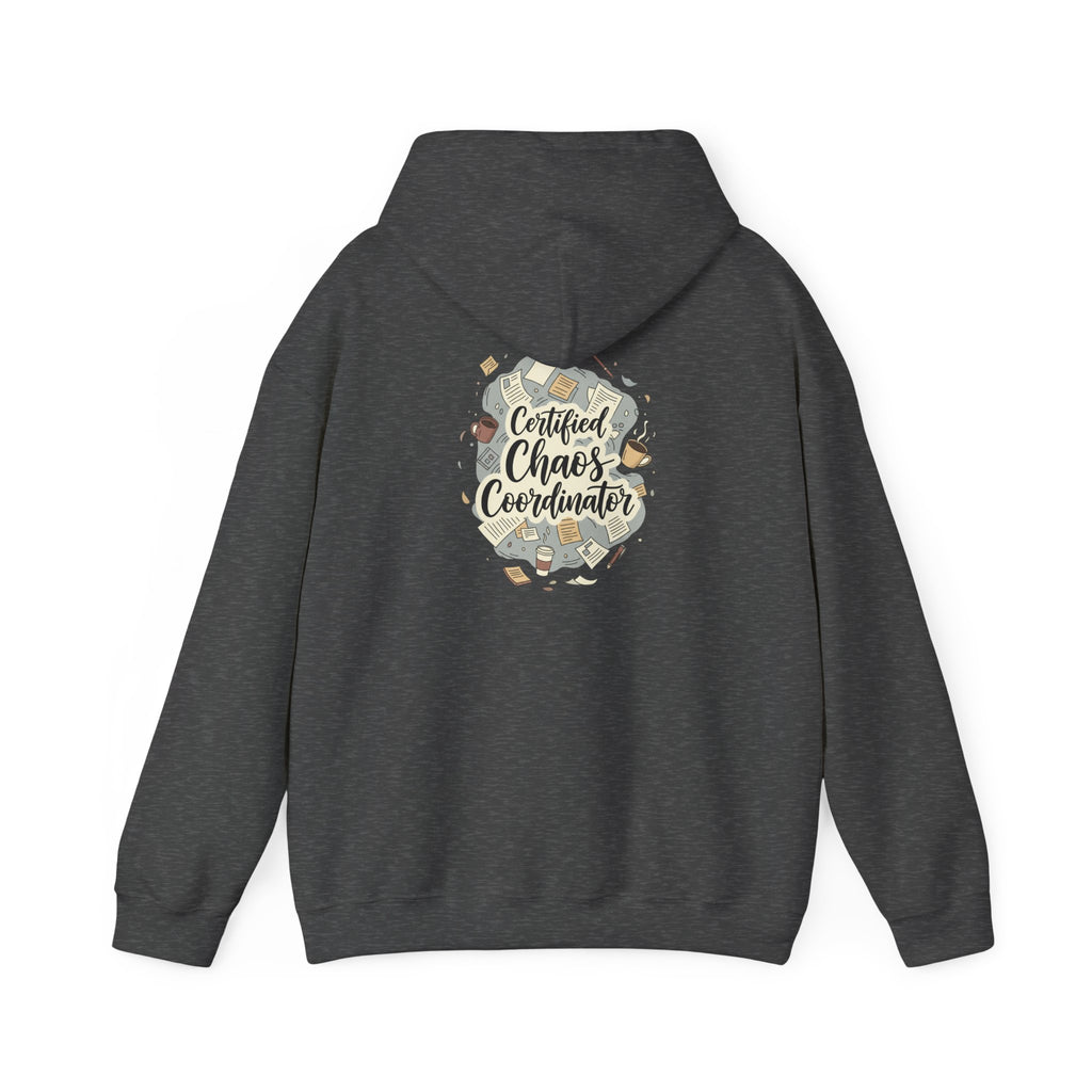 Certified Chaos Coordinator Hoodie - Funny Mom Teacher Gift | Organized Chaos Sweatshirt - Atlas Briefly