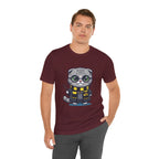 Hufflepurr Harry Potter T-Shirt - Funny Wizarding World Tee | Cute Potter Cat Gift - Atlas Briefly