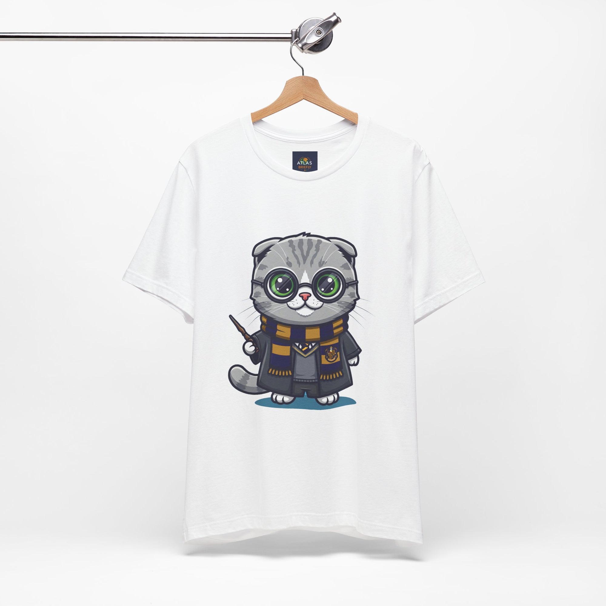 Ravenpaw Harry Potter T-Shirt - Funny Wizarding World Tee | Cute Potter Cat Gift - Atlas Briefly
